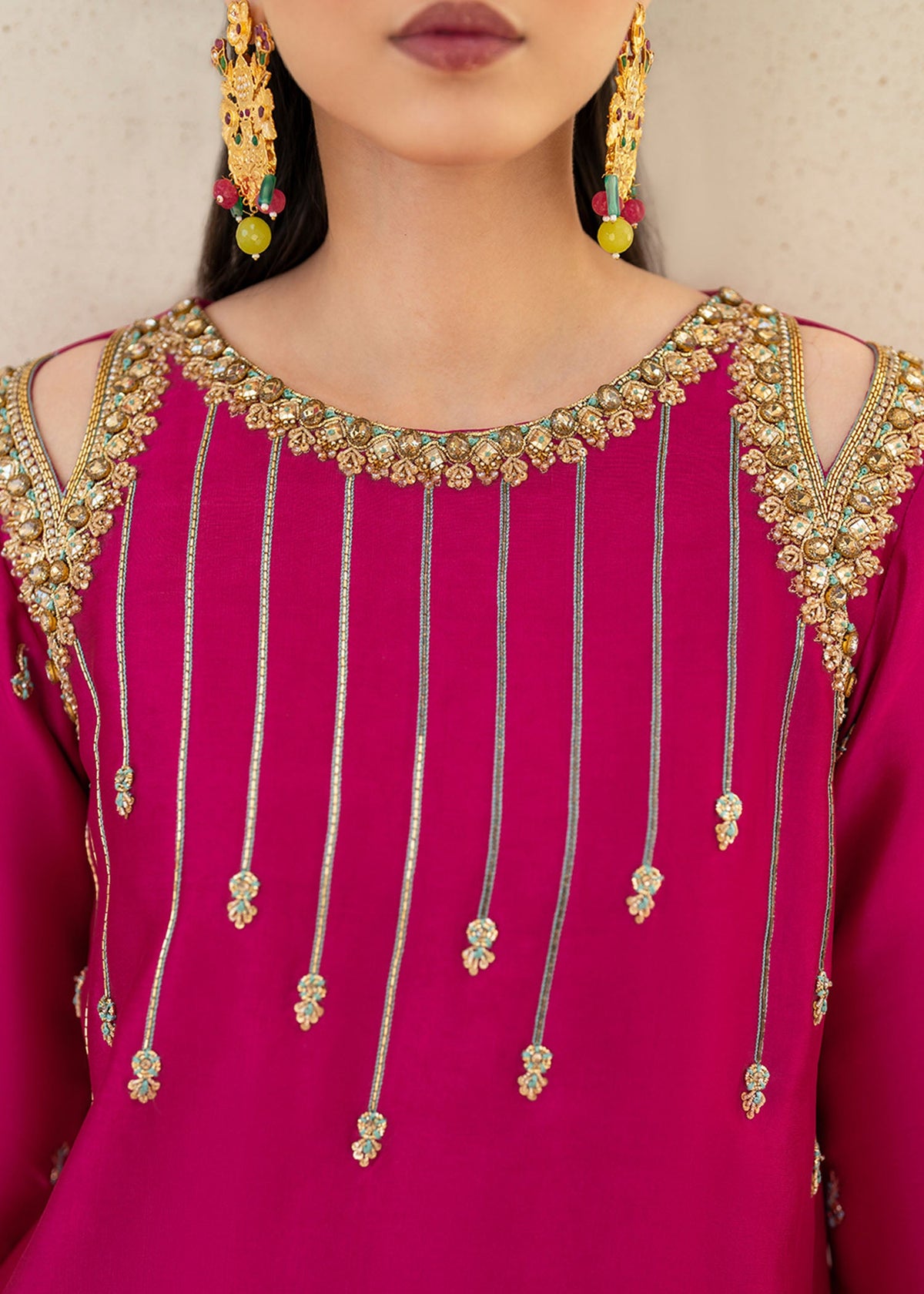 Fuchsia Rose - Dastoor Collection