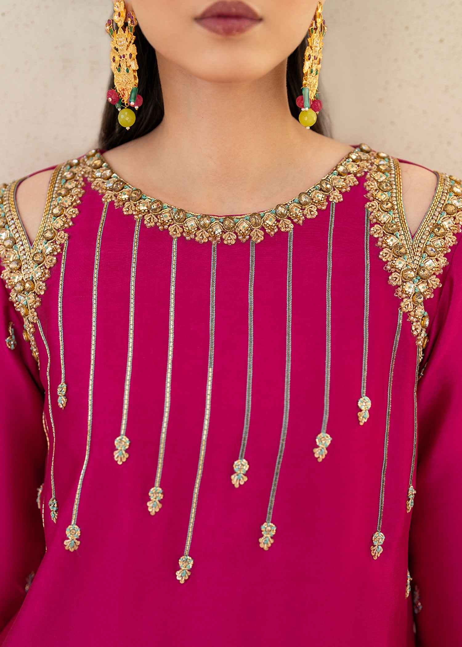 Fuchsia Rose - Dastoor Collection